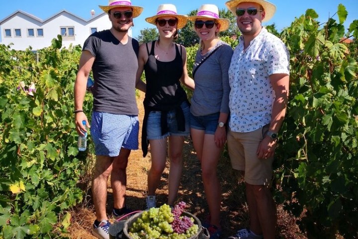 a group of people posing for the camera