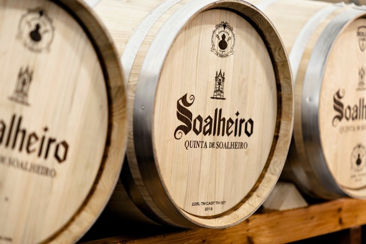 a close up of a barrel